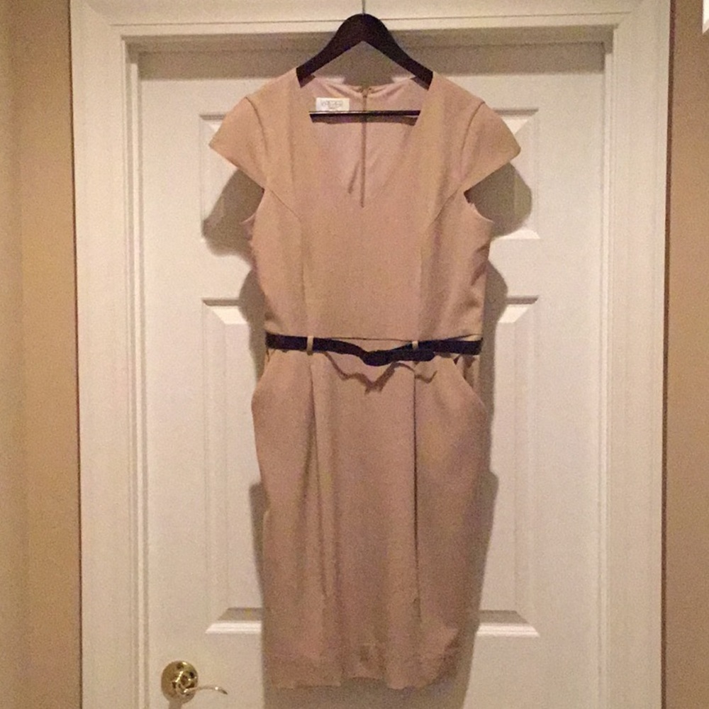 Kasper V-Neck Dress